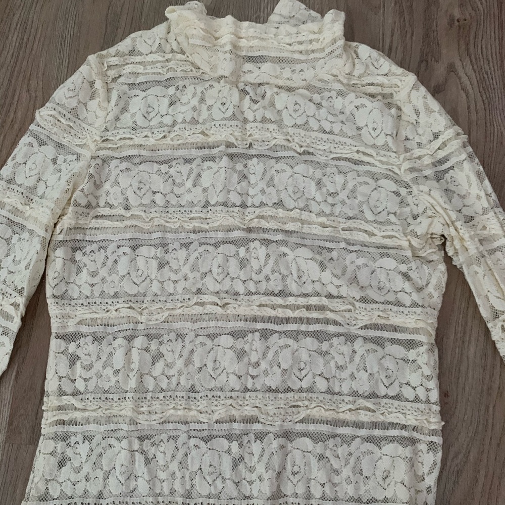 Lace Long Sleeve Top